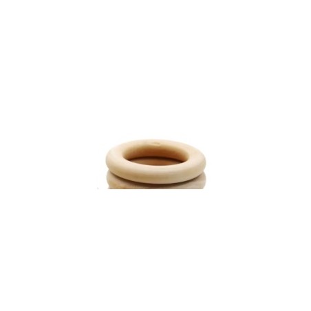 Anneaux de dentition Bois Naturel 70 mm