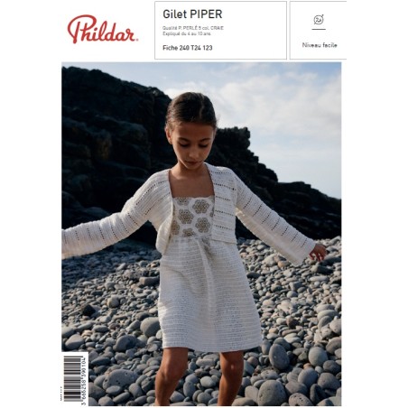 FICHE GILET ENFANT PIPER en PDF