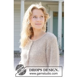 KIT Almond Butter Cardigan - Alpaca Bouclé - Kid Silk