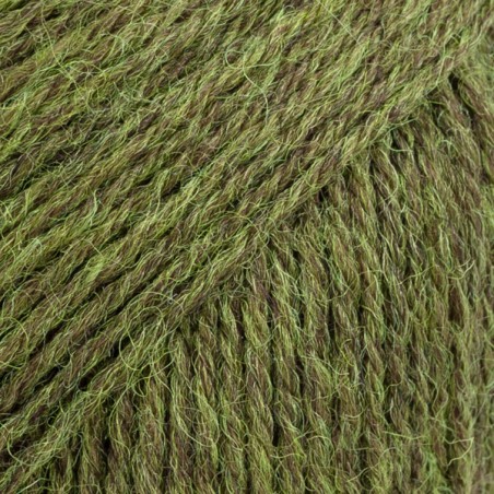 DROPS FABEL 122 Uni Olive Foncé dont 40 Livrables dès le 19/05