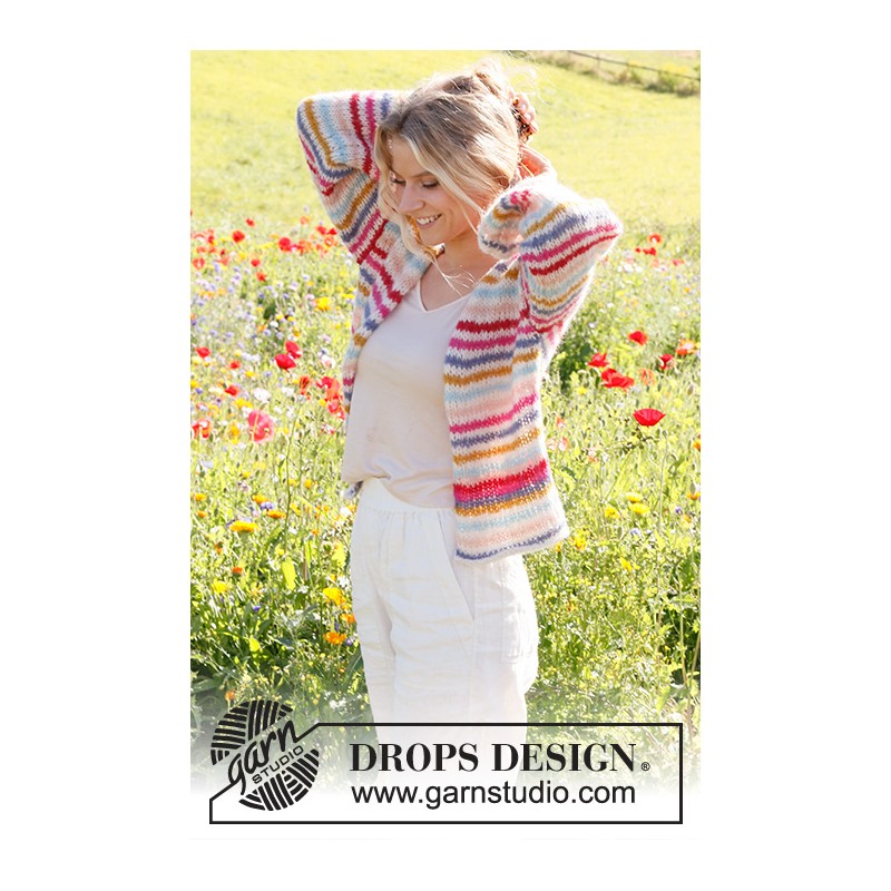 KIT Candy Stripes Cardigan - Brushed
