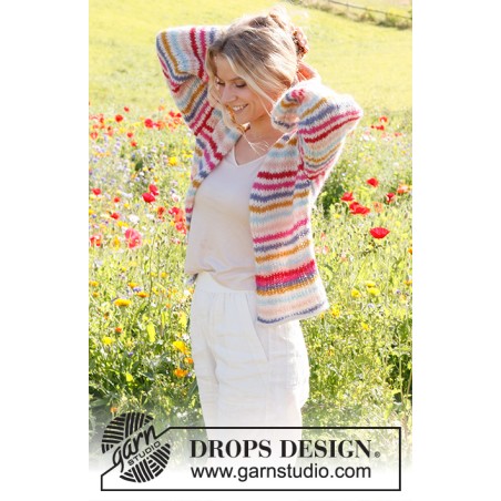 KIT Candy Stripes Cardigan - Brushed