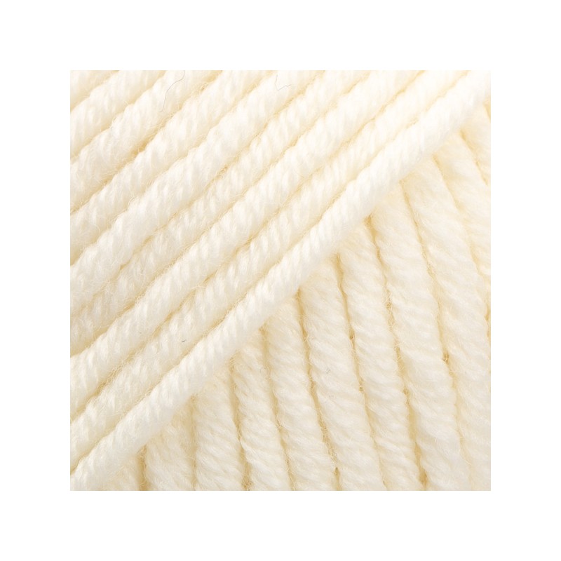 DROPS BIG MERINO 01 Uni blanco hueso