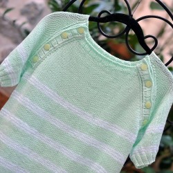 KIT Pull Menthe Marine -...