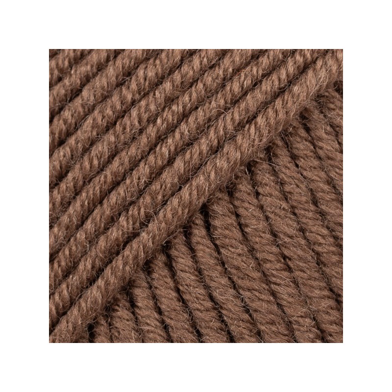 DROPS BIG MERINO 28 Uni Fève de Cacao
