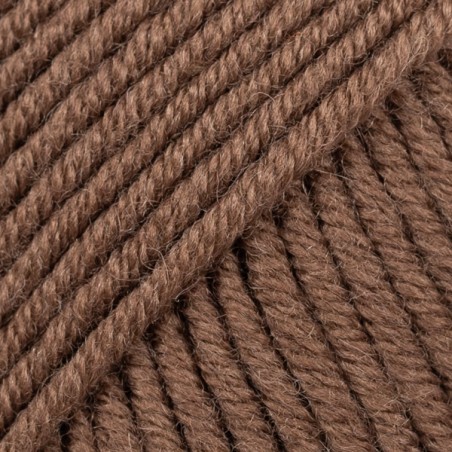 DROPS BIG MERINO 28 Uni Fève de Cacao