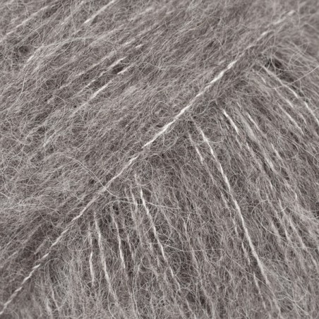 DROPS BRUSHED ALPACA SILK 03 Uni gris