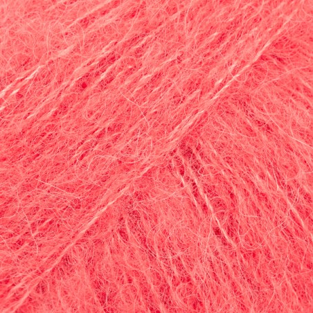DROPS BRUSHED ALPACA SILK 06 Uni coral