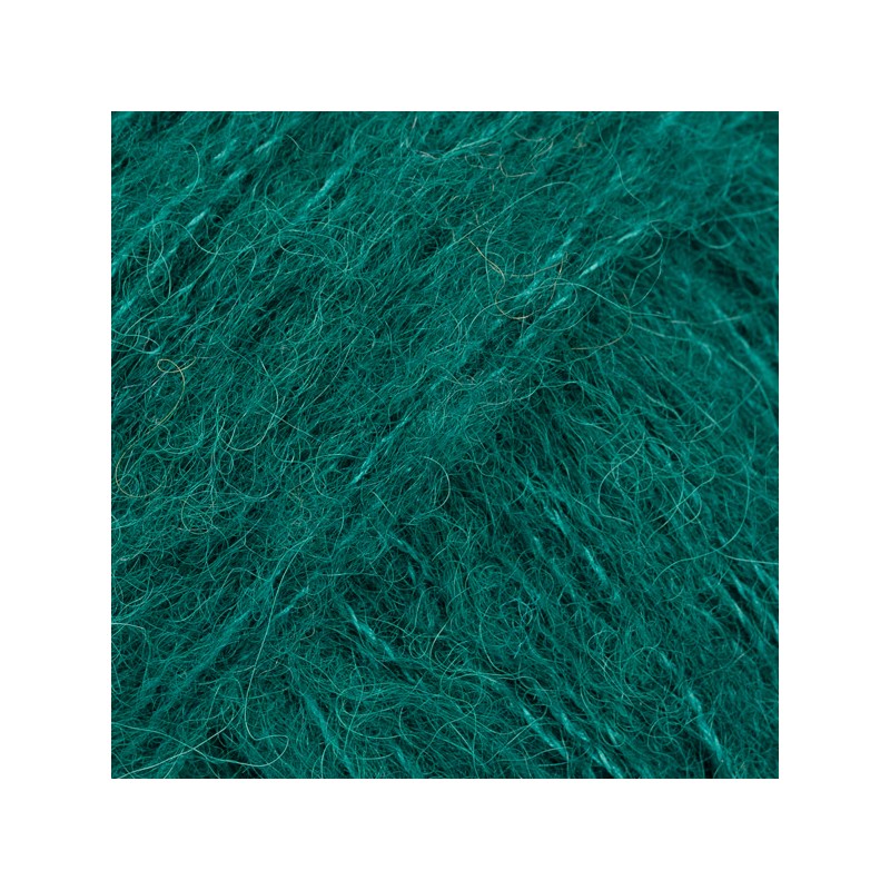 DROPS BRUSHED ALPACA SILK 11 Vert Forêt