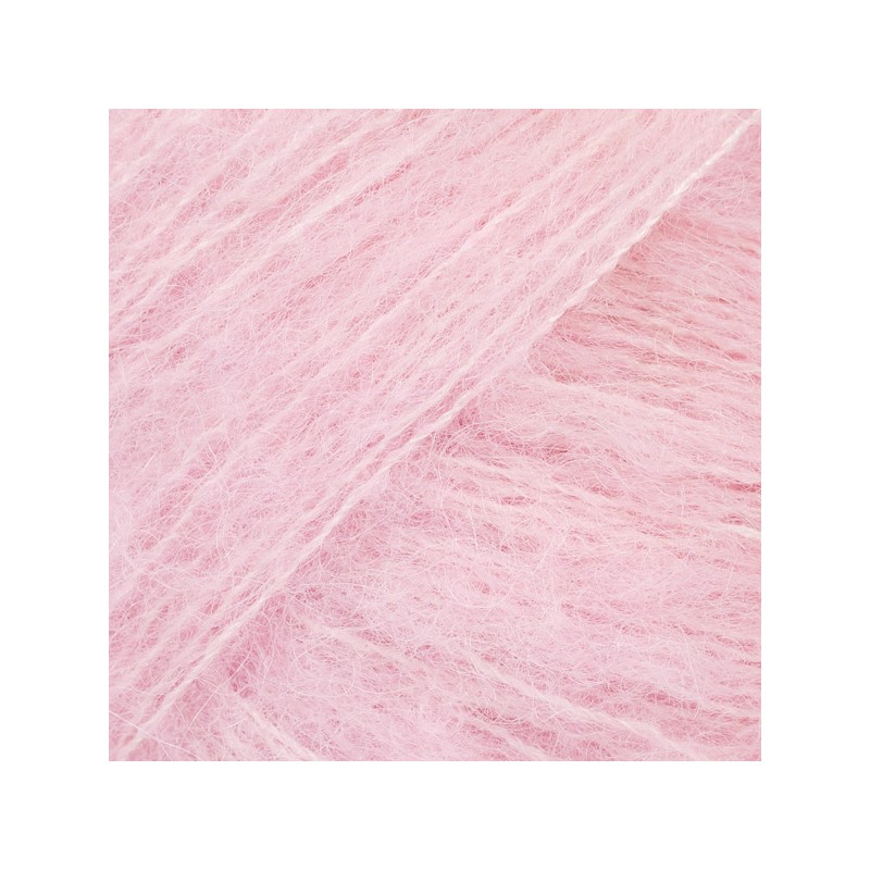 DROPS BRUSHED ALPACA SILK 12 Uni rosado polvo