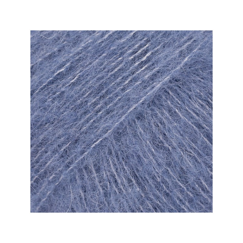 DROPS BRUSHED ALPACA SILK 13 Uni azul denim