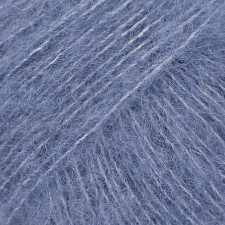 DROPS BRUSHED ALPACA SILK 13 Uni azul denim