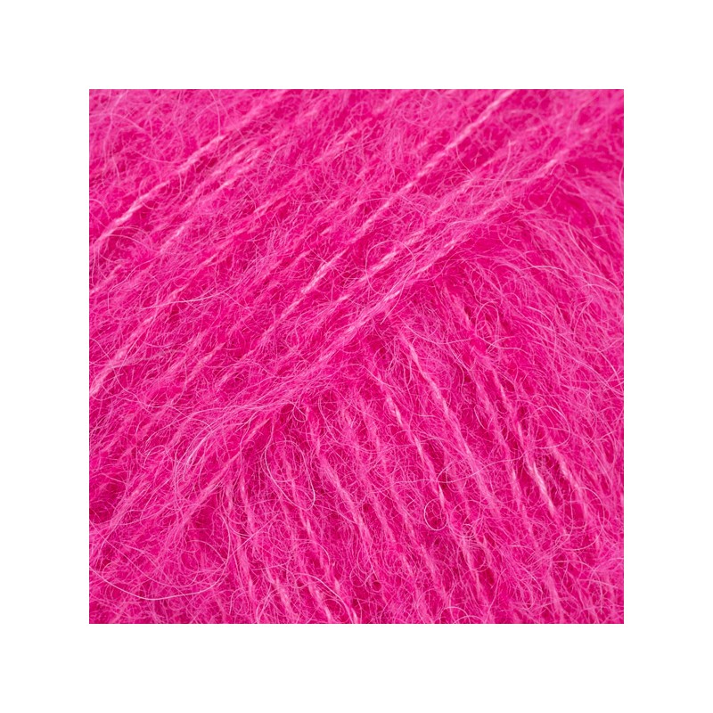 DROPS BRUSHED ALPACA SILK 18 Rose Cerise