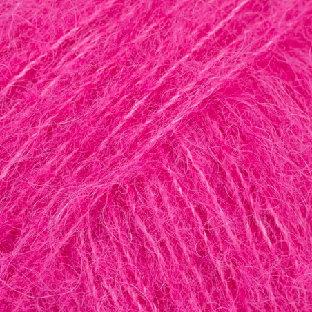 DROPS BRUSHED ALPACA SILK 18 Rose Cerise