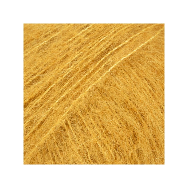 DROPS BRUSHED ALPACA SILK 19 Uni curry