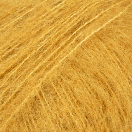 DROPS BRUSHED ALPACA SILK 19 Uni curry