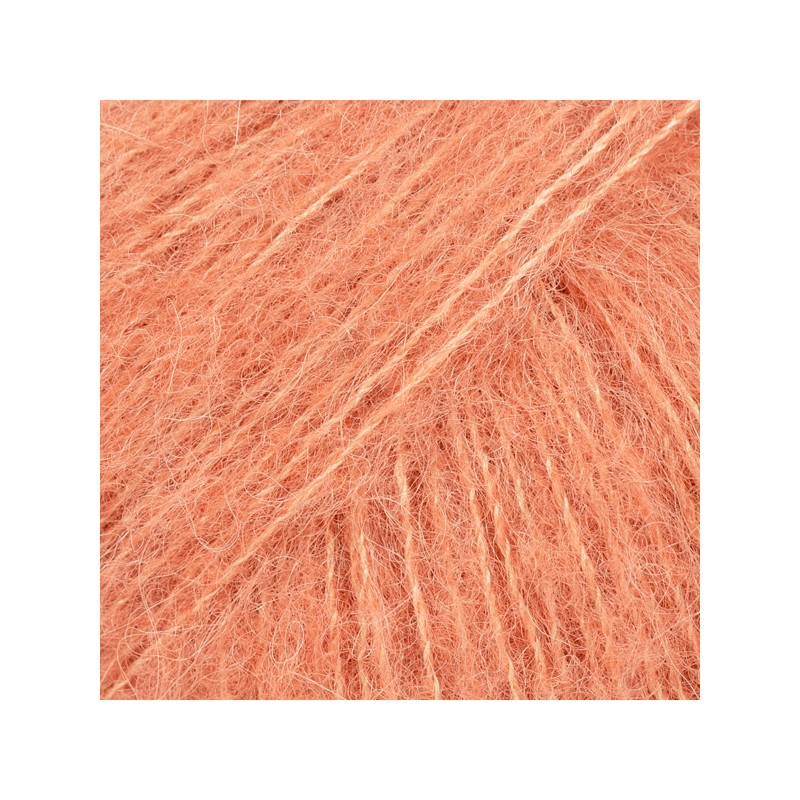 DROPS BRUSHED ALPACA SILK 22 Rouille Pâle