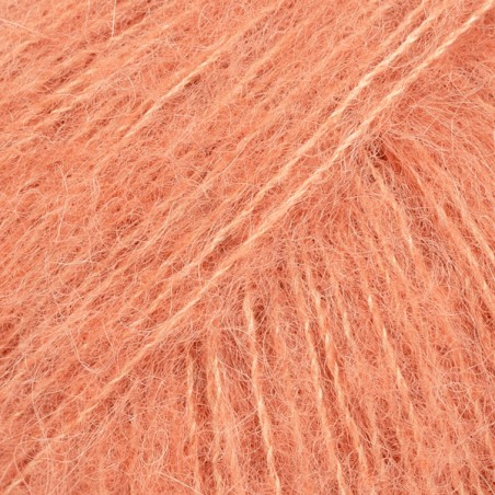 DROPS BRUSHED ALPACA SILK 22 Rouille Pâle