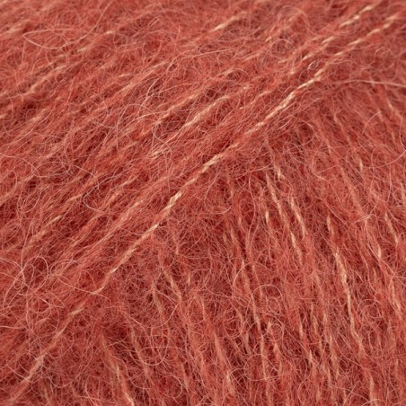 DROPS BRUSHED ALPACA SILK 24 Uni cobrizo