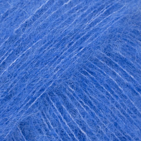 DROPS BRUSHED ALPACA SILK 26 Bleu Cobalt
