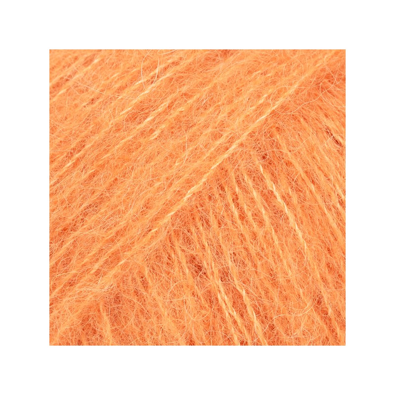 DROPS BRUSHED ALPACA SILK 29 Uni mandarina