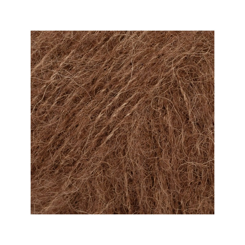 DROPS BRUSHED ALPACA SILK 38 Uni chocolate