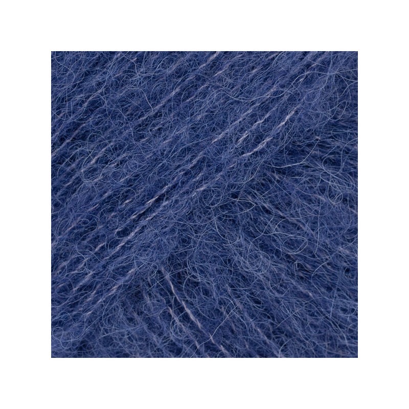 DROPS BRUSHED ALPACA SILK 39 Uni azul marino