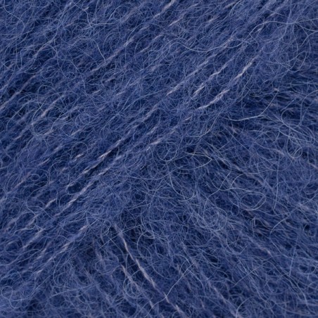 DROPS BRUSHED ALPACA SILK 39 Uni azul marino