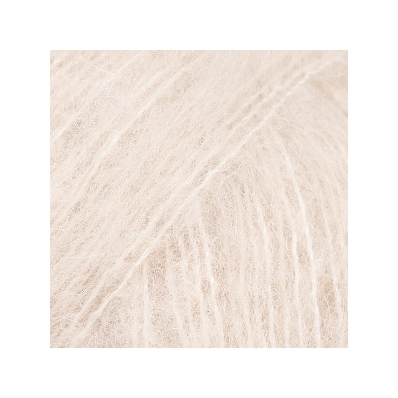 DROPS BRUSHED ALPACA SILK 40 Uni mazapán