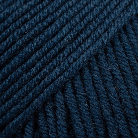 DROPS MERINO EXTRA FINE 56 Uni azul marino oscuro