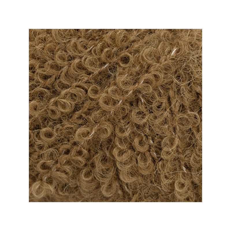 DROPS ALPACA BOUCLE 8904 UNI Châtaigne dont 140 Livrables dès le 03/09