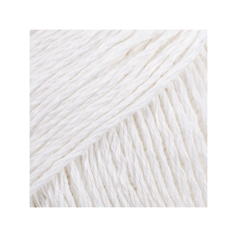 DROPS BOMULL LIN 01 Uni blanco