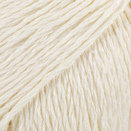 DROPS BOMULL LIN 02 Uni blanco hueso