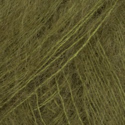 DROPS KID-SILK 66 Olive Foncé