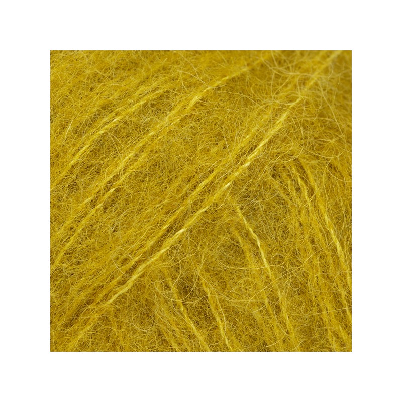DROPS BRUSHED ALPACA SILK 41 Uni campo de trigo