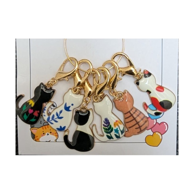 Anneaux Marqueurs Dos de Chats