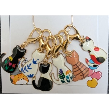 Anneaux Marqueurs Dos de Chats