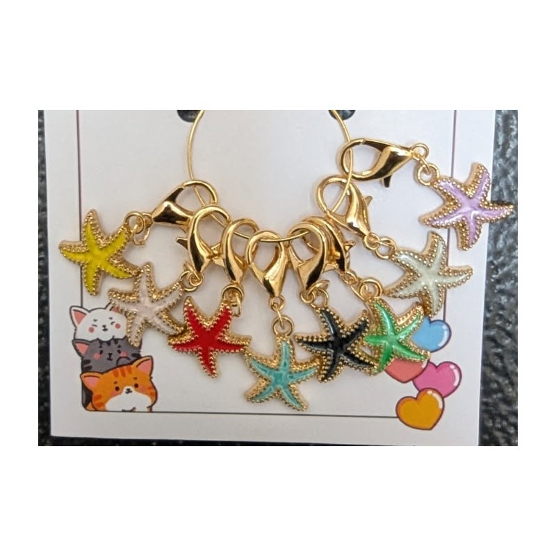 Anneaux Marqueurs Etoiles de Mer