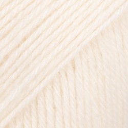 DROPS FABEL 100 Uni Ecru