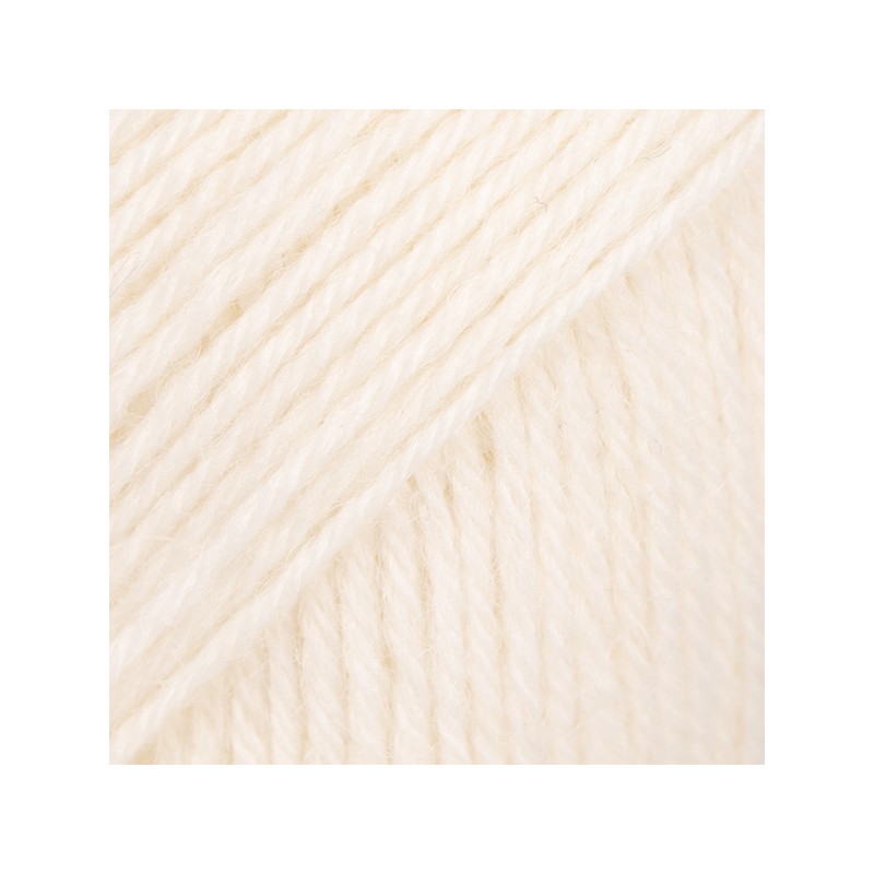 DROPS FABEL 100 Uni Ecru dont 40 Livrables dès le 27/11