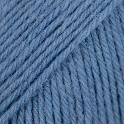 DROPS FABEL 103 Uni Gris Bleu