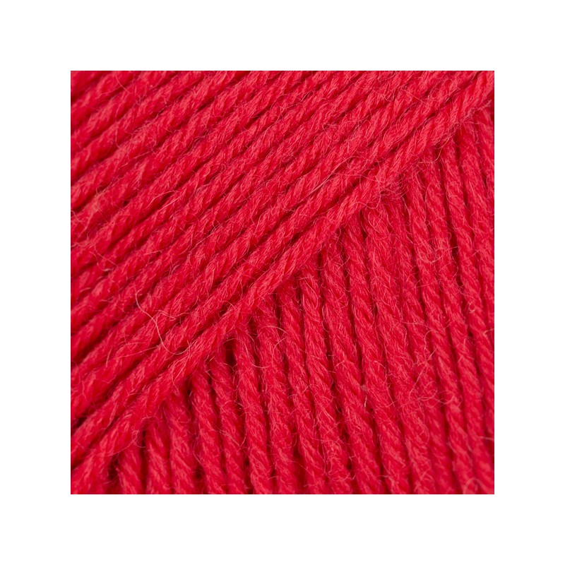 DROPS FABEL 106 Uni Rouge