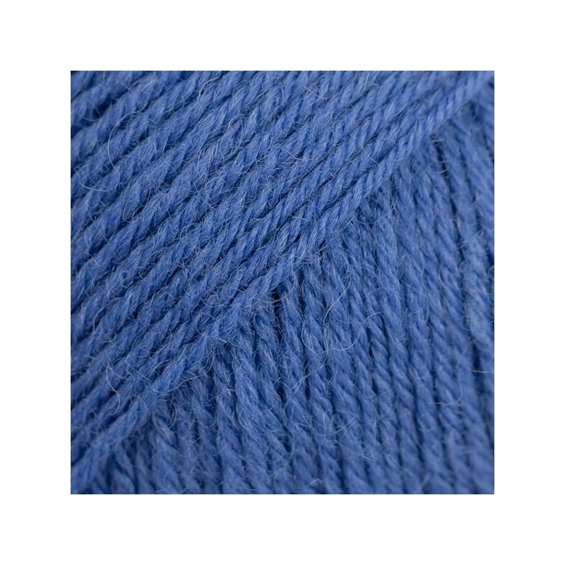 DROPS FABEL 108 Uni azul real