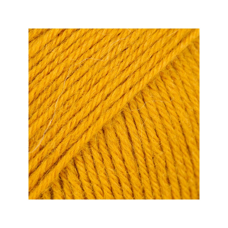 DROPS FABEL 111 Uni Gris Moutarde