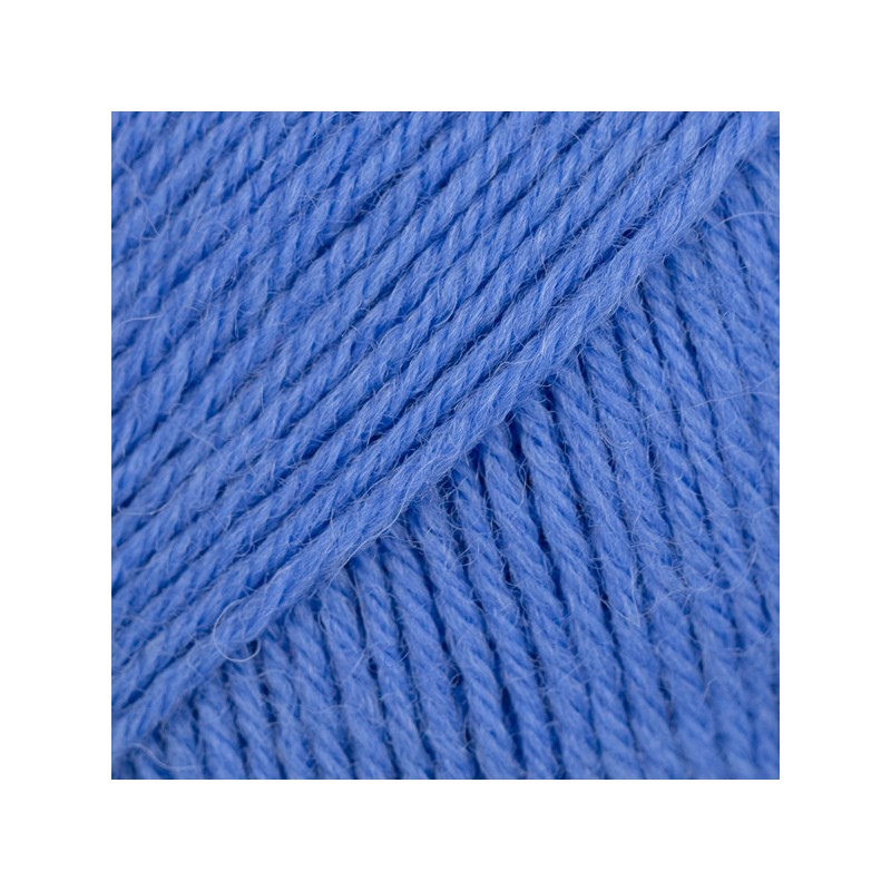 DROPS FABEL 116 Uni azul aciano