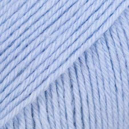 DROPS FABEL 117 Uni Bleu Clair *