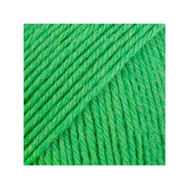 DROPS FABEL 118 Uni verde perico