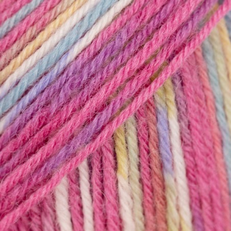 DROPS FABEL 161 print rosado ensueño