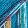 DROPS FABEL 162 print azul mar