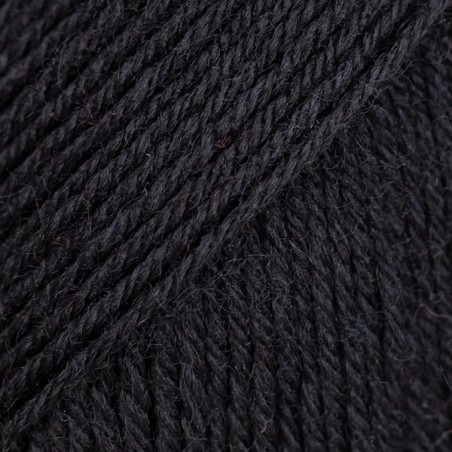 DROPS FABEL 400 Uni Noir dont 60 Livrables dès le 15/12